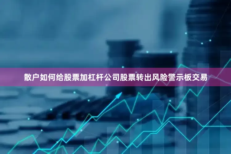 散户如何给股票加杠杆公司股票转出风险警示板交易